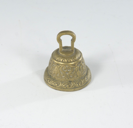 Etched hand bell