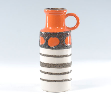 West German Scheurich fat lava vase